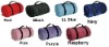 rolled up fleece travel blanket with carry handle