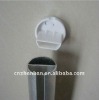 roller blind parts-Aluminum bottom rail with plastic end cap
