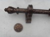 roman curtain rods