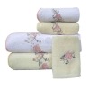 rose 100% cotton hand towels