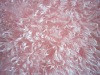 rose polyester knitting fabric