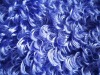 rose polyester knitting fabric