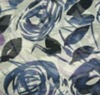 rose print polyester chiffon print fabric