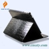 rotatable genuine leather case for ipad 2