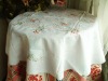 round embroidered tablecloth