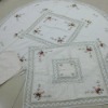 round handmande table cloth