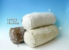 round linen pillow