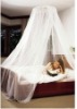 round mosquito nets with lace or chiffon bed canopy