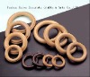 round palin wooden curtain ring