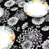 round picnic dining cotton decorative designer table cloths tablecloth