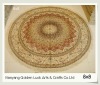 round silk  carpets