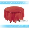 round solid colour PEVA table cloth