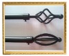 rustproof wrought iron curtain pipe/rod for construction