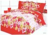 sanding fabric quilt cover set/bedsheet/pillowcase