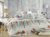 sateen printed bedding set