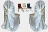 satin banquet chair cover and fashion chair cover for wedding