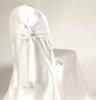 satin banquet chair cover and fashion chair cover for wedding