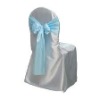 satin banquet chair cover and fashion chair cover for wedding