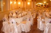 satin banquet chair cover for wedding and party