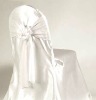 satin banquet chair cover with sash,cheap chair cover