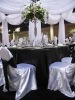 satin chair cover