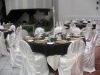 satin chair cover