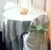 satin chair cover