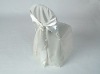 satin chair cover