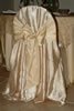 satin chair cover