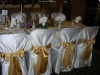 satin chair cover and fashion chair cover for wedding