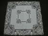 satin cutwork embroidery tablecloth