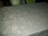 satin fabric jacquard table cloth