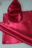 satin fabric napkin and table napkin