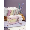 satin files terry face towel