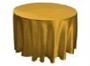 satin round tablecloths