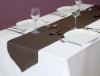 satin table runner