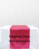 satin table runner for round table  (X-4412)
