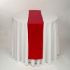 satin table runner/polyester table runner for wedding/table flag/hotel table runner