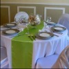 satin table runner/polyester table runner for wedding/table flag/hotel table runner