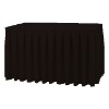 satin table skirting, Polyester Table skirting, table skirt