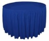 satin table skirting,table skirts,table linen