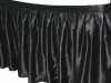 satin table skirting,table skirts,table linen