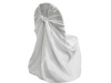 satin universal chair cover for wedding,Standard banquet Chair covers,self tie chair cover