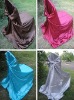 satin universal chair cover for wedding and banquet