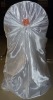 satin universal chair cover wedding self-tie chair cover