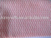 saturated nonwoven wiper