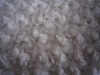 screw flower pv plush fabric