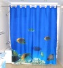 sea fish shower curtain
