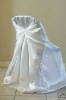 self-tie back chair cover,CT344 satin chair cover,universal chair cover