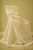 self-tie back chair cover,CT345 satin chair cover,universal chair cover